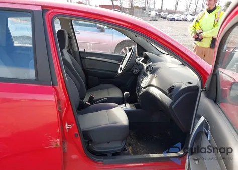 2009 Chevrolet Aveo Lt из США, поврежденный, VIN KL1TD66E99B395960